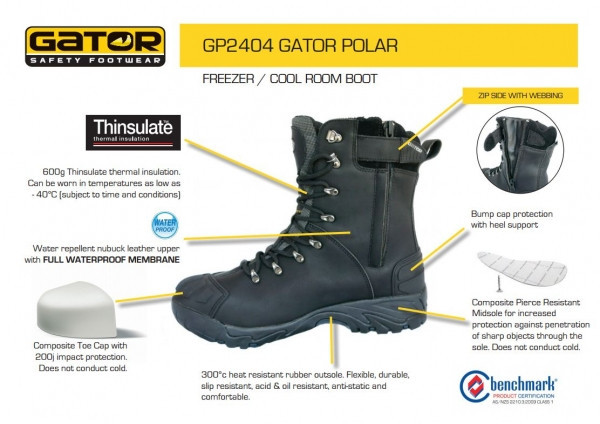 freezer safety footwear